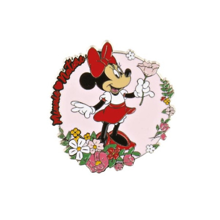 MAGNETE MINNIE CON FIORI