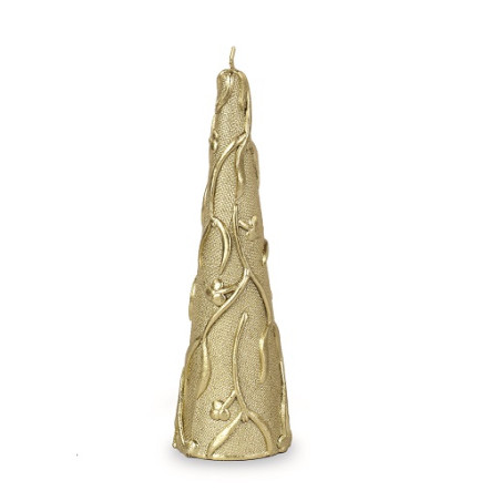 CANDELA ALBERO ORO DECORATO