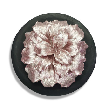 CANDELA FIORE POINSET  18X8.5 ROSA