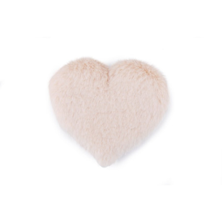 CUORE PELUCHE CREMA 8.5CM