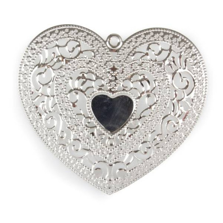 CUORE FILIGRANATO SILVER