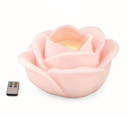 ROSA CON FONTANA E LED